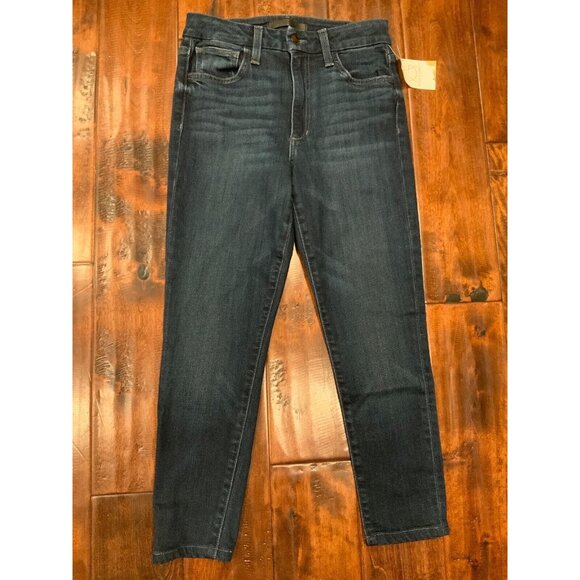 Joe’s Jeans Dark Wash "Flawless Hi (rise) Honey Skinny Ankle" Blue Jeans, Sz 26 - Picture 1 of 6